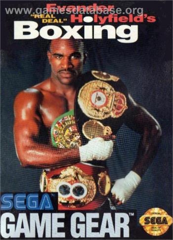 Cover Evander Holyfield's 'Real Deal' Boxing for Game Gear